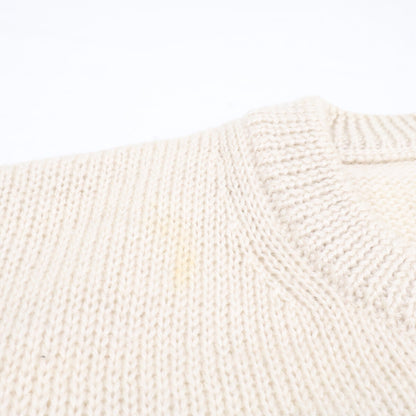 MARTIN MARGIELA 【Domestic authorized】S50HA0600 striped mohair-blend crew-neck knit sweater top