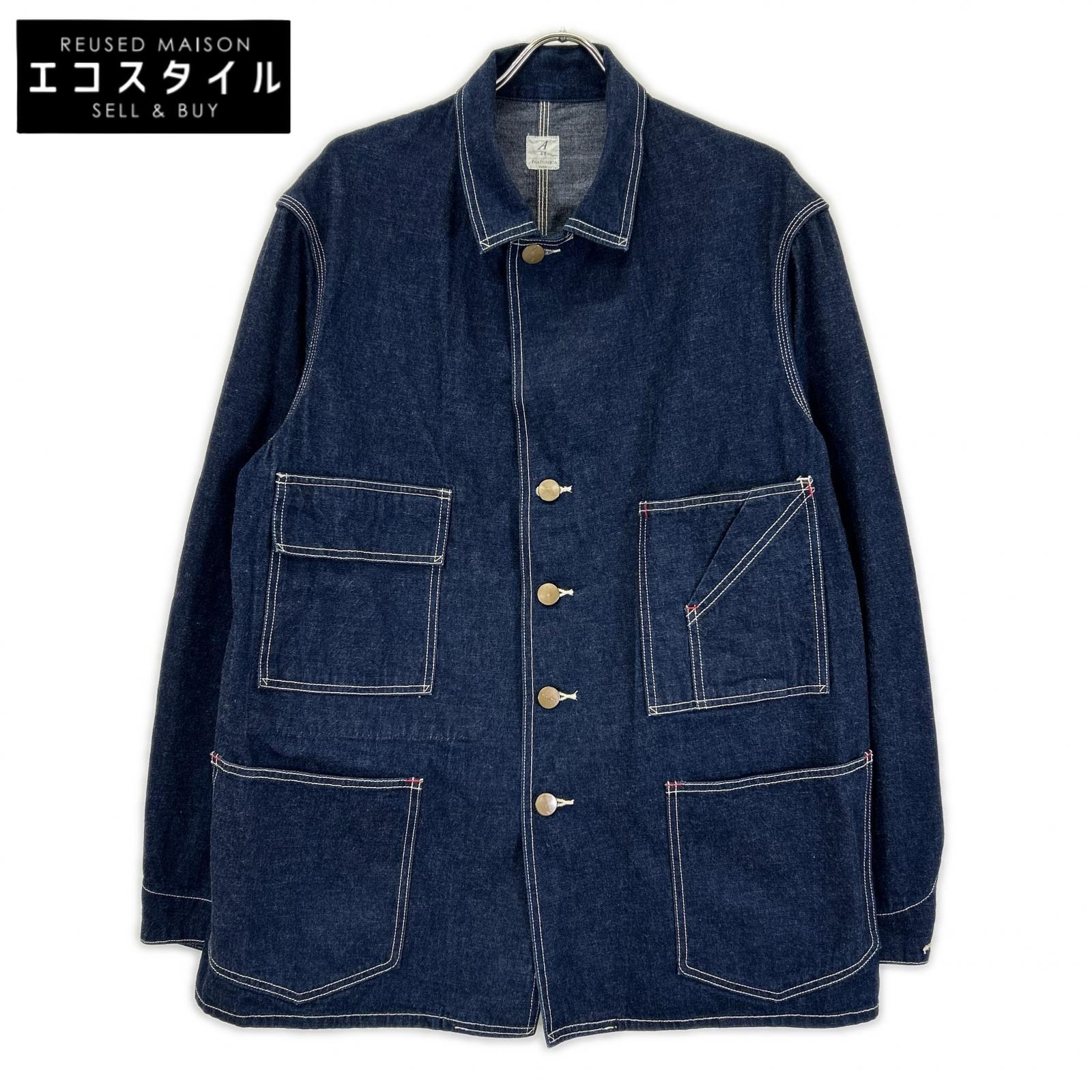 ANATOMICA アナトミカ インディゴ ダンガリーカバーオール デニムジャケット ジャケット