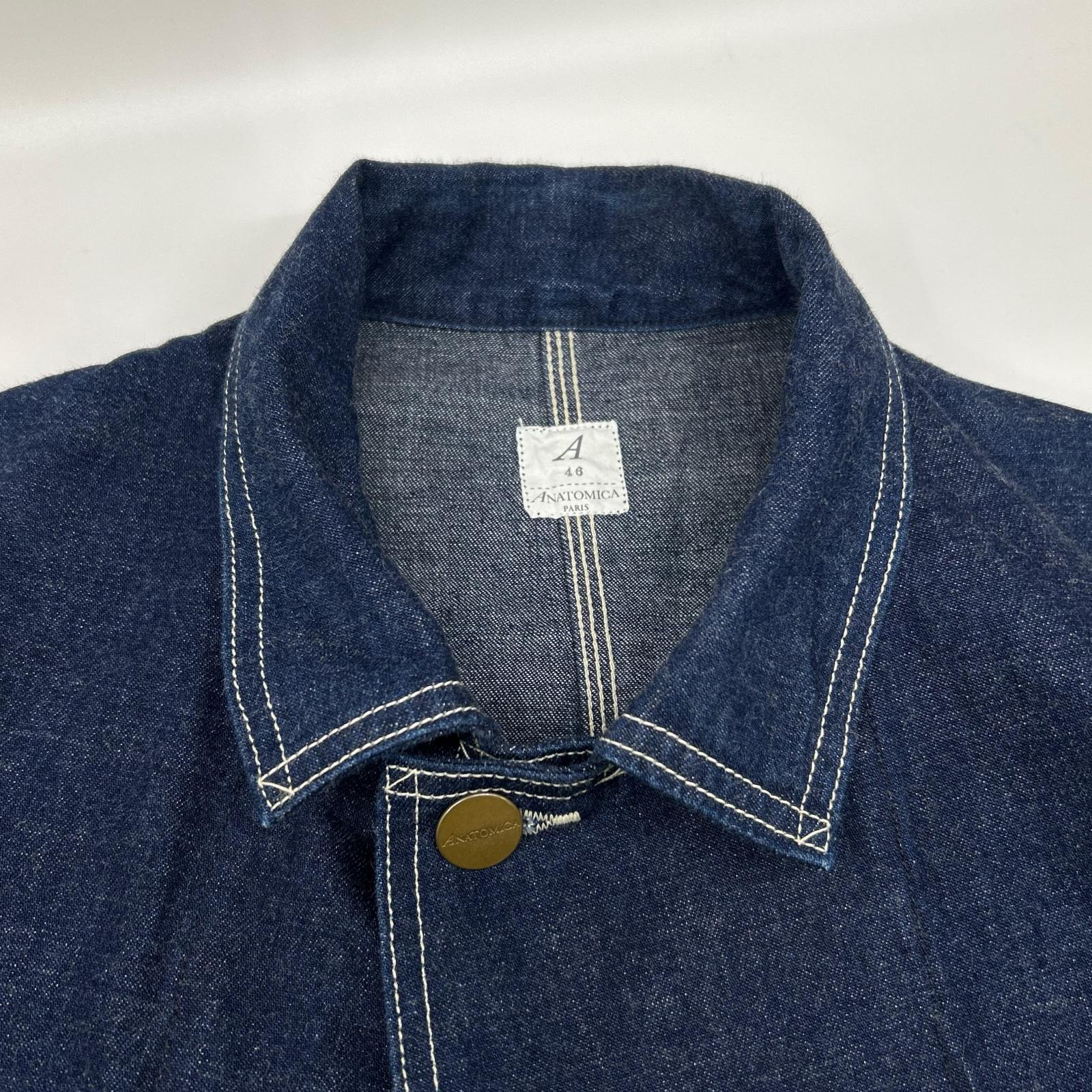ANATOMICA アナトミカ インディゴ ダンガリーカバーオール デニムジャケット ジャケット