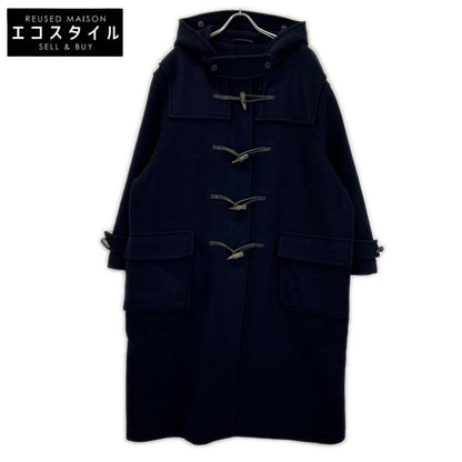 MONTGOMERY A3039FC Navy Wool-Blend Oversized Duffle Coat Coat