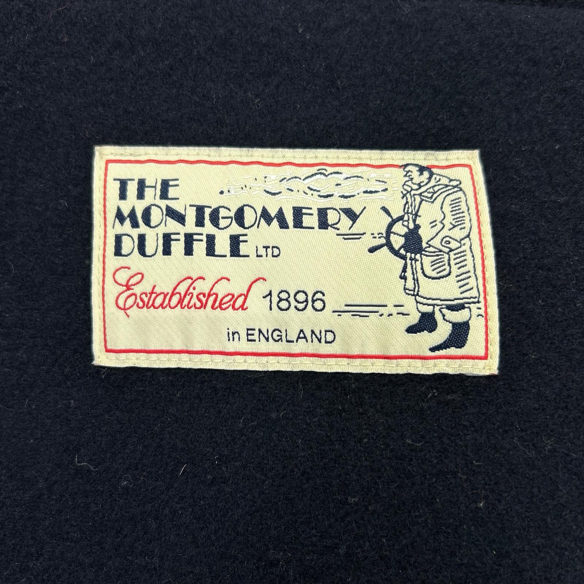 MONTGOMERY A3039FC Navy Wool-Blend Oversized Duffle Coat Coat