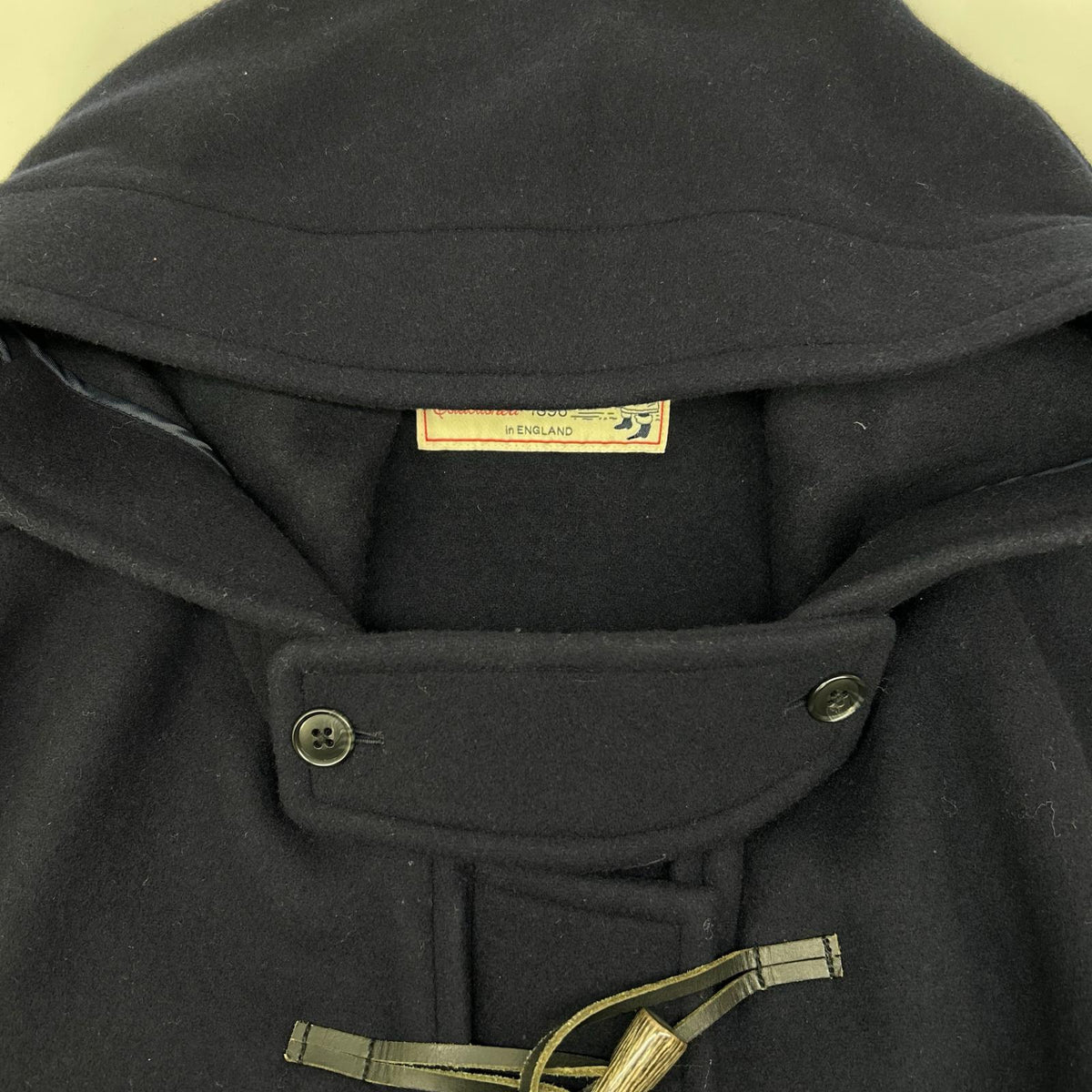MONTGOMERY A3039FC Navy Wool-Blend Oversized Duffle Coat Coat