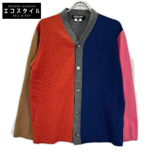 COMMEdesGARCONS HOMME DEUX コムデギャルソンオムドゥ 20AW DF-N502 チャコール×ネイビー マルチカラー ロングスリーブカーディガン トップス
