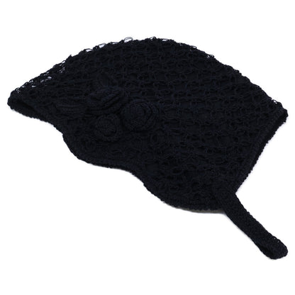 FETICO フェティコ 【美品】FTC252-2005 HAND-KNITTED ROSE BEANIE ハンドニット ローズ ビーニー 帽子