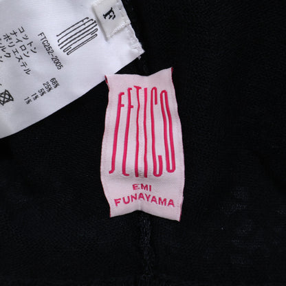 FETICO フェティコ 【美品】FTC252-2005 HAND-KNITTED ROSE BEANIE ハンドニット ローズ ビーニー 帽子