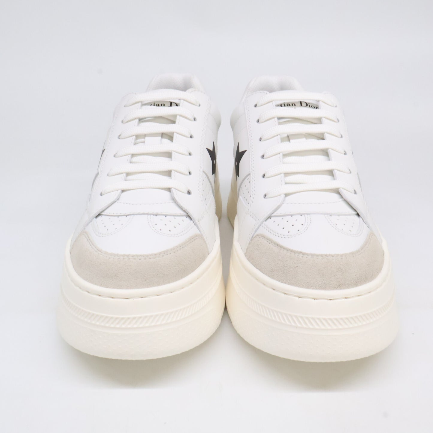 Christian Dior クリスチャンディオール 【新品同様】25年製 KCK413CLD Dior Star ディオール スター プラットフォーム スニーカー カーフスキン & スエードカーフスキン シューズ