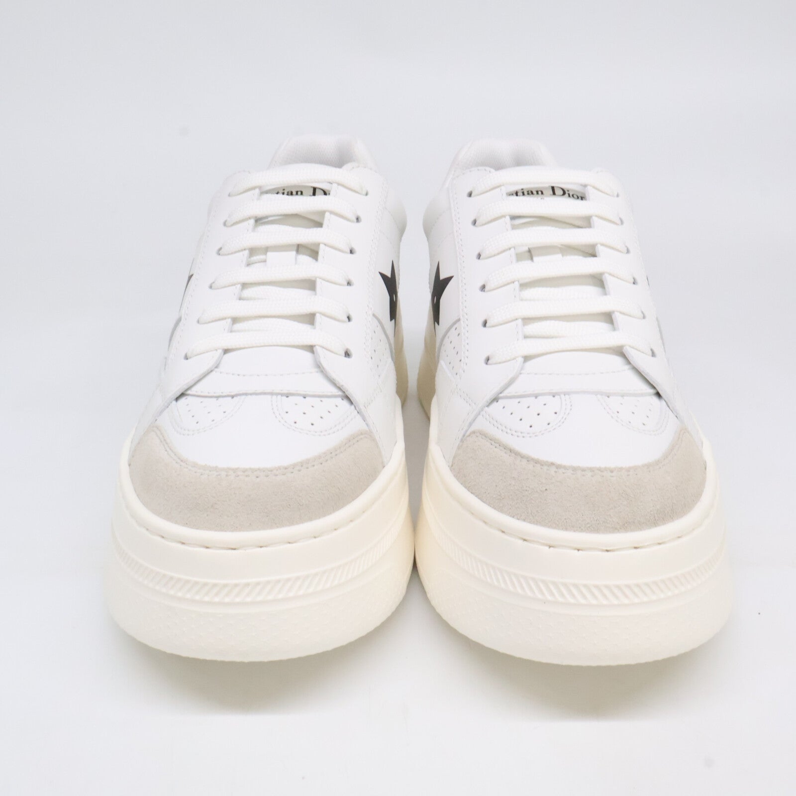 Christian Dior クリスチャンディオール 【新品同様】25年製 KCK413CLD Dior Star ディオール スター プラットフォーム スニーカー カーフスキン & スエードカーフスキン シューズ