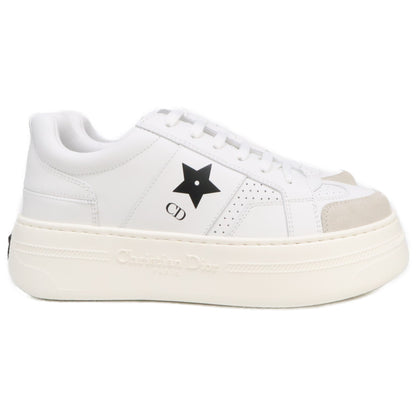 Christian Dior クリスチャンディオール 【新品同様】25年製 KCK413CLD Dior Star ディオール スター プラットフォーム スニーカー カーフスキン & スエードカーフスキン シューズ
