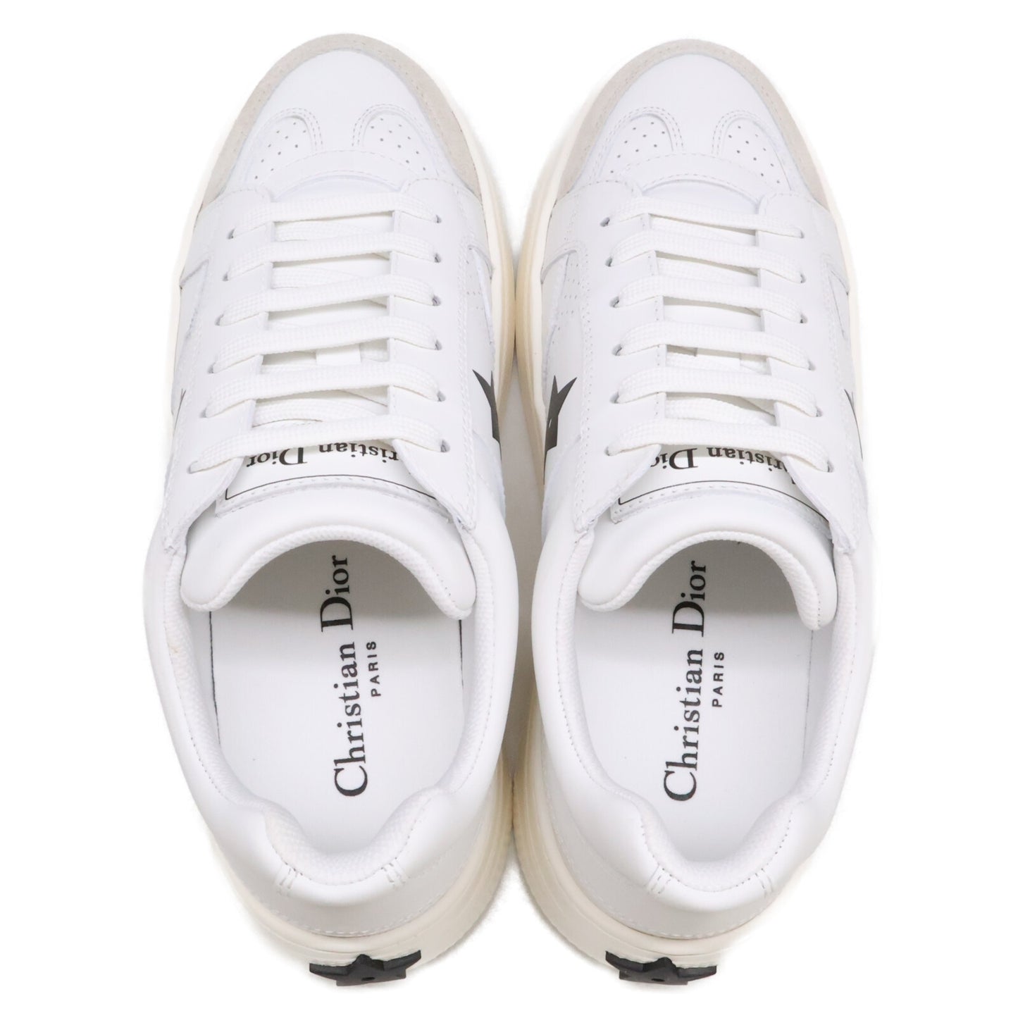 Christian Dior クリスチャンディオール 【新品同様】25年製 KCK413CLD Dior Star ディオール スター プラットフォーム スニーカー カーフスキン & スエードカーフスキン シューズ
