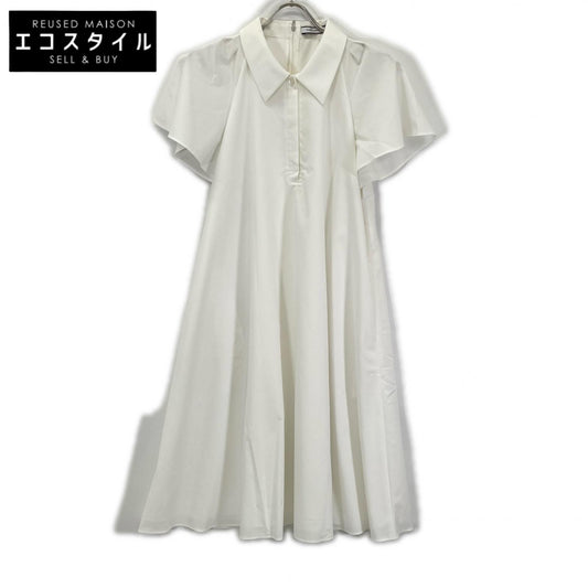 FOXEY NEW YORK フォクシーニューヨーク 44652 24年 ホワイト Blooming Dress ショートスリーブシャツワンピース ワンピース
