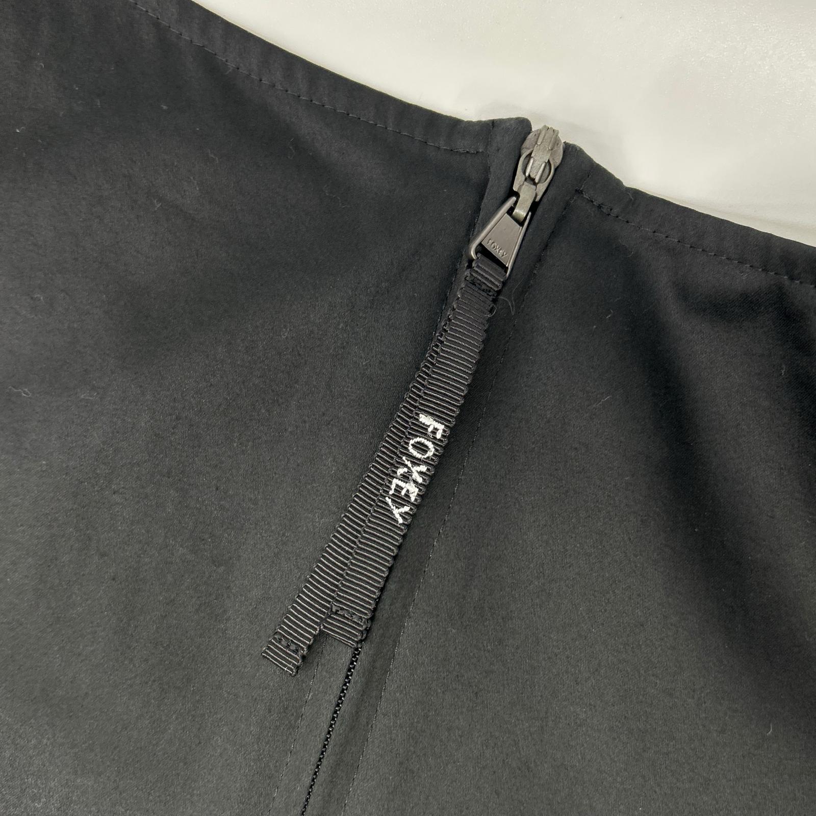 FOXEY NEW YORK フォクシーニューヨーク 43291 23年 ブラック TOP LE REVE ボリュームショートスリーブブラウス トップス