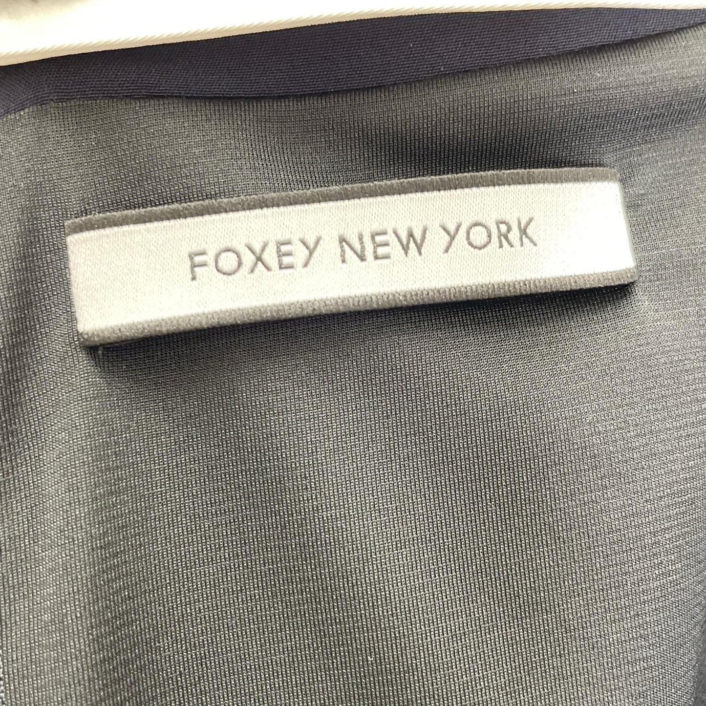 FOXEY NEW YORK フォクシーニューヨーク 42633 22年 ネイビー New Standard Dress カラー付き半袖ワンピース ワンピース