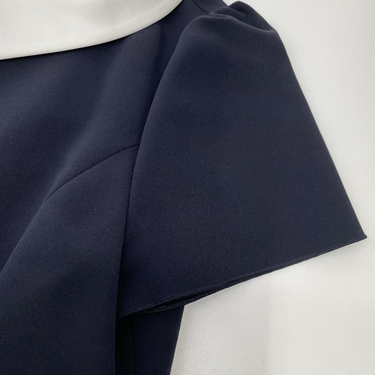 FOXEY NEW YORK フォクシーニューヨーク 42633 22年 ネイビー New Standard Dress カラー付き半袖ワンピース ワンピース