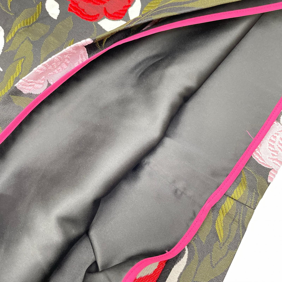 Kate spade ケイトスペード カーキ ローズガーデンブロケードドレス ジャガードワンピース ワンピース