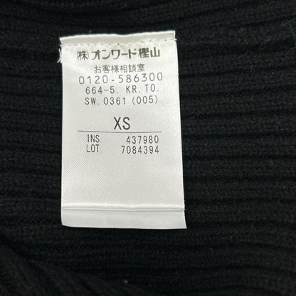 TOCCA トッカ KRTOSW0361 ブラック 【洗える!】PEARL BOUQUET KNIT ニットプルオーバー トップス