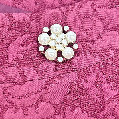TOCCA トッカ OPTONW0102 レッド 【洗える!】VERONICA ドレス ワンピース