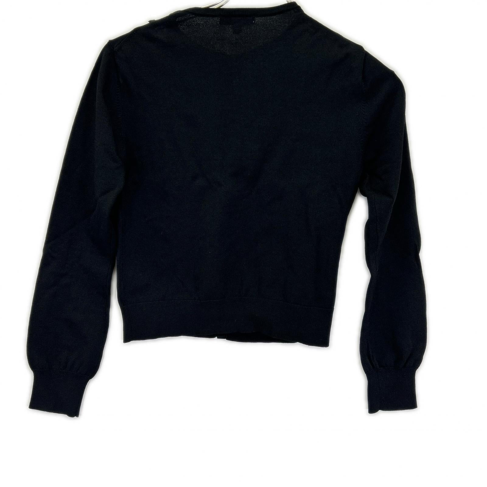 TOCCA トッカ KRTONW0200 ブラック 【洗える!】SWEET BOUQUET KNIT ニットカーディガン トップス