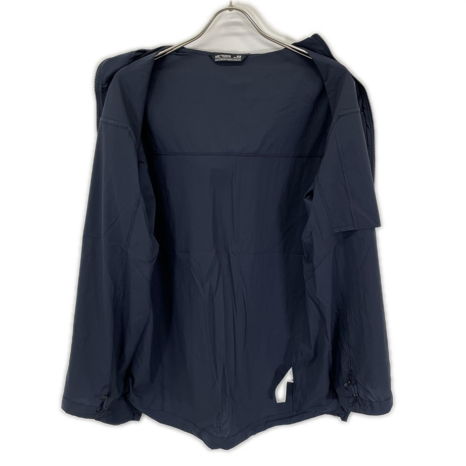 ARC'TERYX アークテリクス X000007411 22年製 ネイビー Squamish Hoody スコーミッシュ フーディ ナイロンジャケット ジャケット