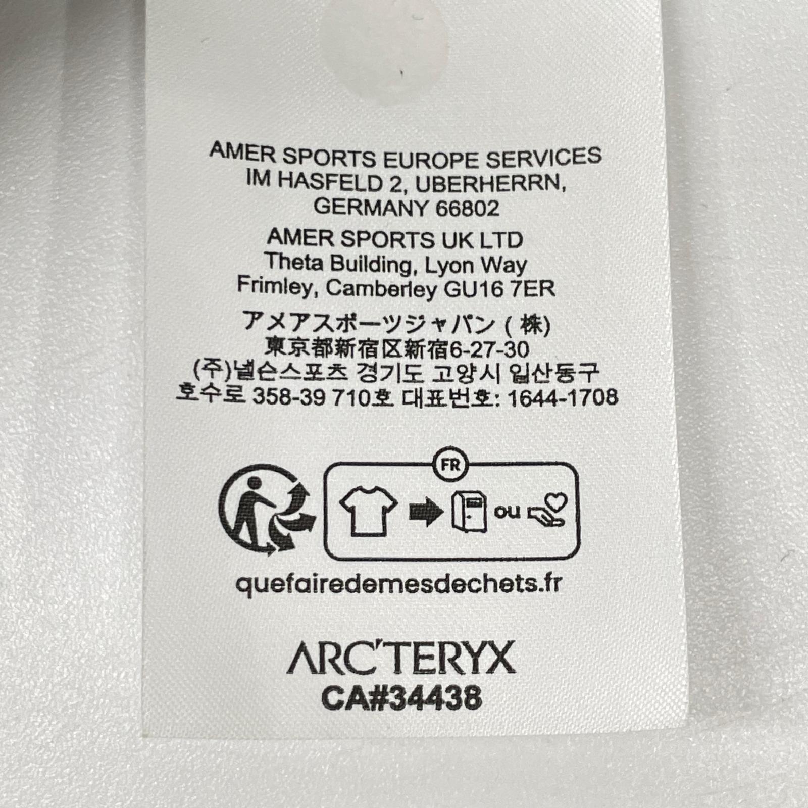 ARC'TERYX アークテリクス X000007411 22年製 ネイビー Squamish Hoody スコーミッシュ フーディ ナイロンジャケット ジャケット
