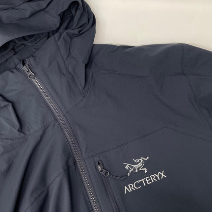ARC'TERYX アークテリクス X000007411 22年製 ネイビー Squamish Hoody スコーミッシュ フーディ ナイロンジャケット ジャケット