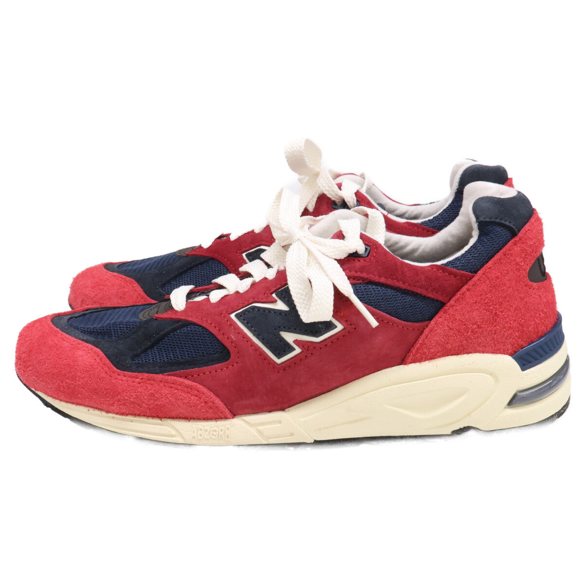 NEW BALANCE ニューバランス 【美品】M990AD2 Made in USA スエード/メッシュ スニーカー シューズ