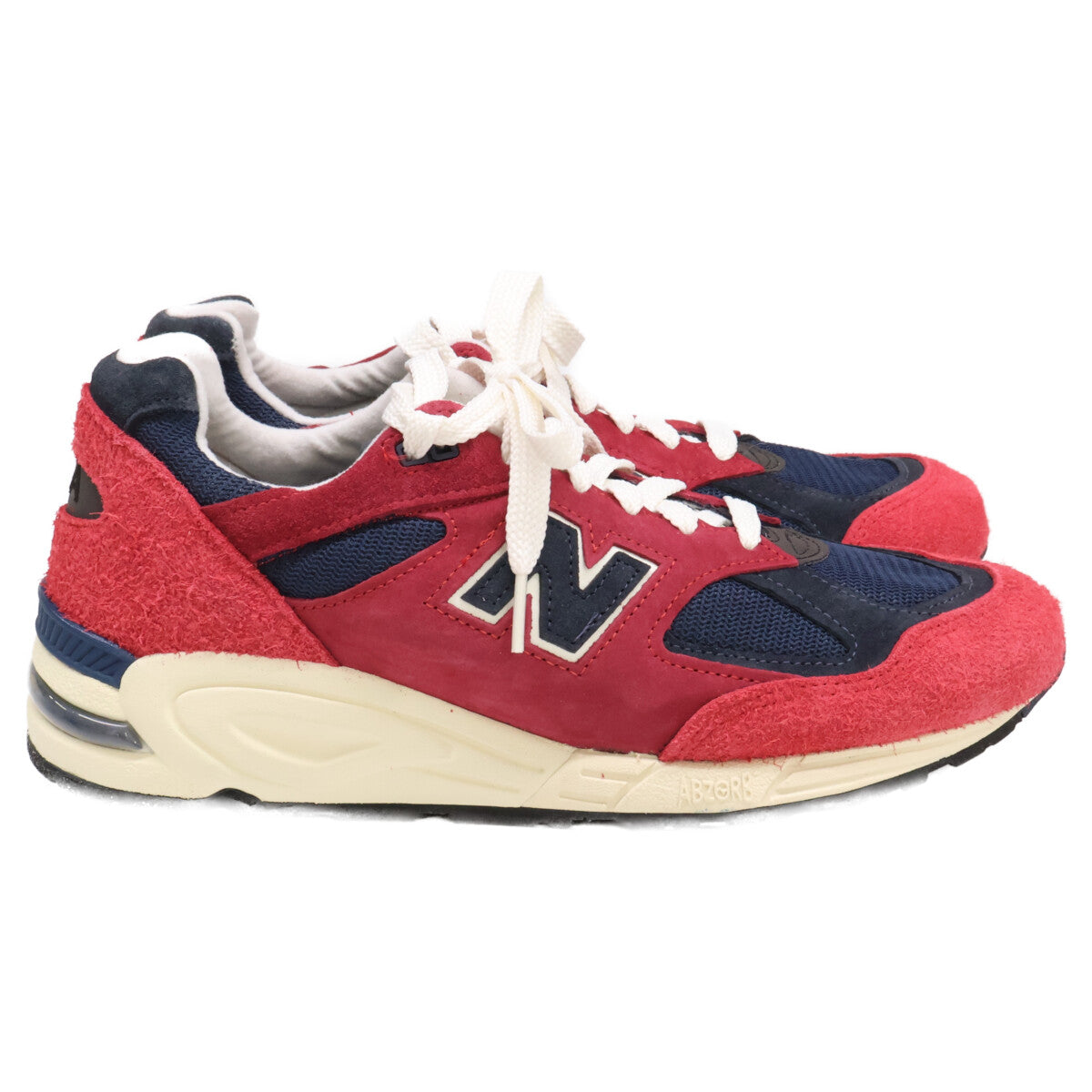 NEW BALANCE ニューバランス 【美品】M990AD2 Made in USA スエード/メッシュ スニーカー シューズ