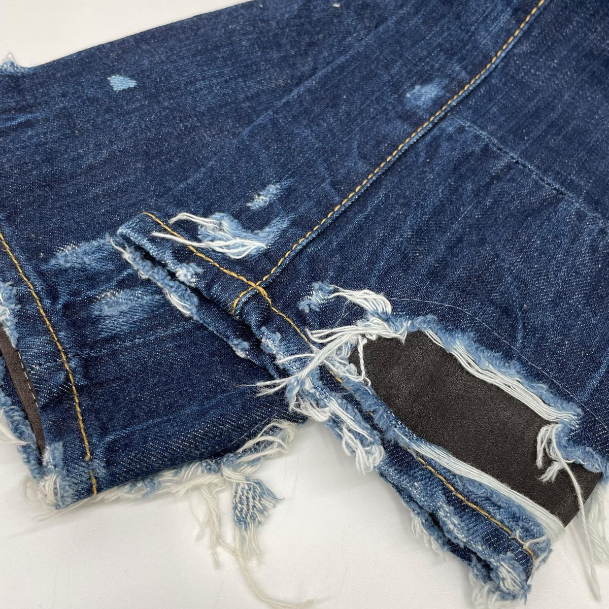 DSQUARED2 Dsquared2 74LB023830309 indigo KENNY TWIST distressed skinny denim pants, bottoms