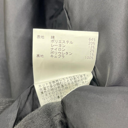 ANAYI アナイ 24年製 ネイビー メランジツイードノーカラー ジャケット ジャケット