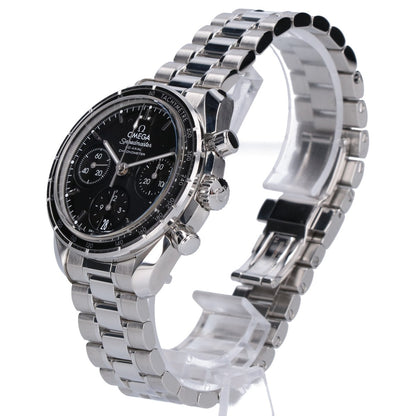 OMEGA オメガ 新品仕上げ済み 324.30.38.50.01.001 スピードマスター38 コーアクシャル クロノメーター クロノグラフ デイト 黒文字盤 自動巻き 腕時計