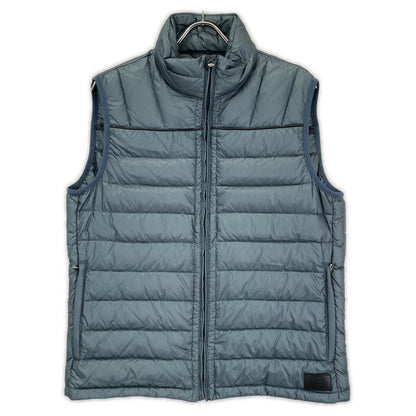 dunhill/ALFREDDUNHILL ダンヒル ブルーグレー ジップアップ ダウンベスト ベスト