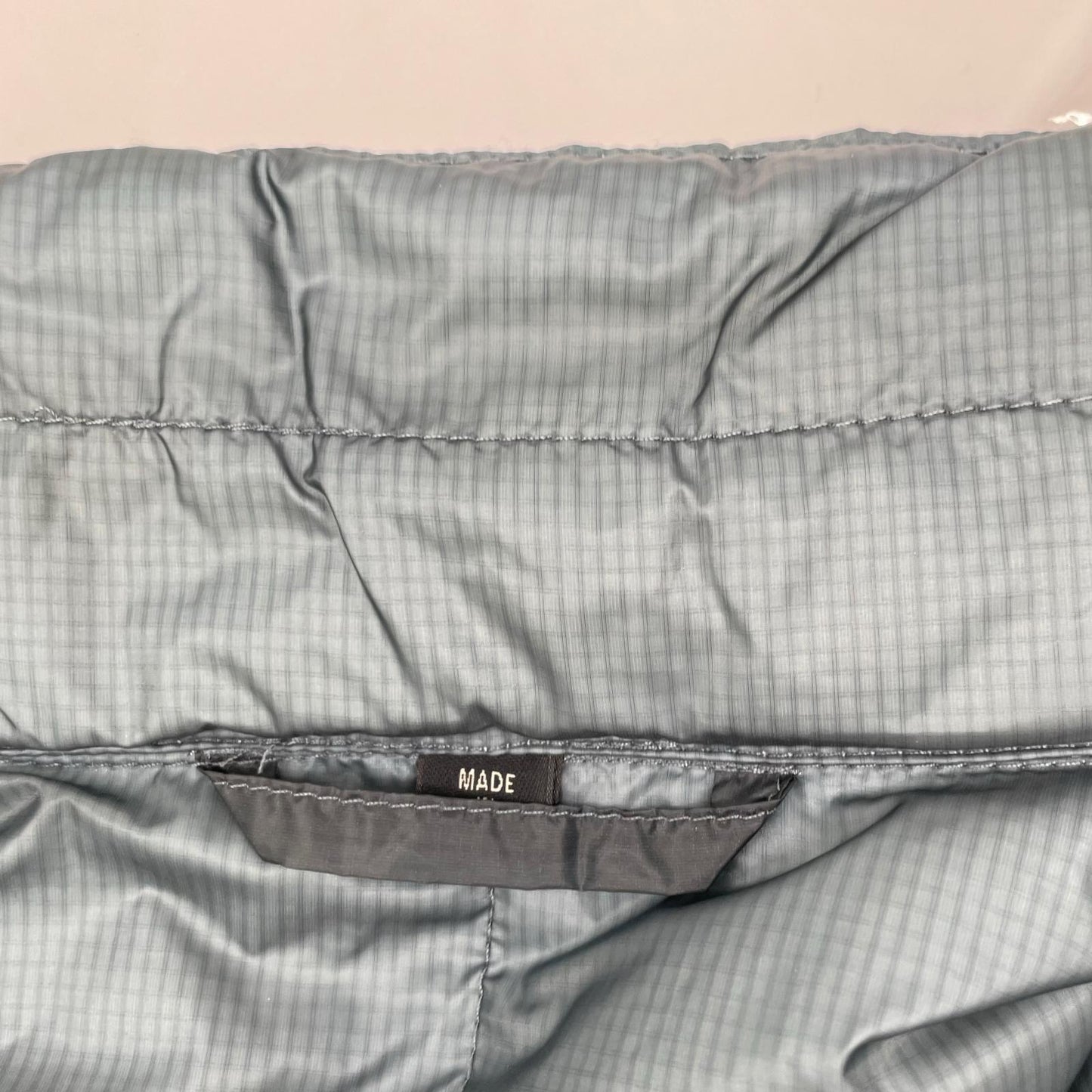 dunhill/ALFREDDUNHILL ダンヒル ブルーグレー ジップアップ ダウンベスト ベスト