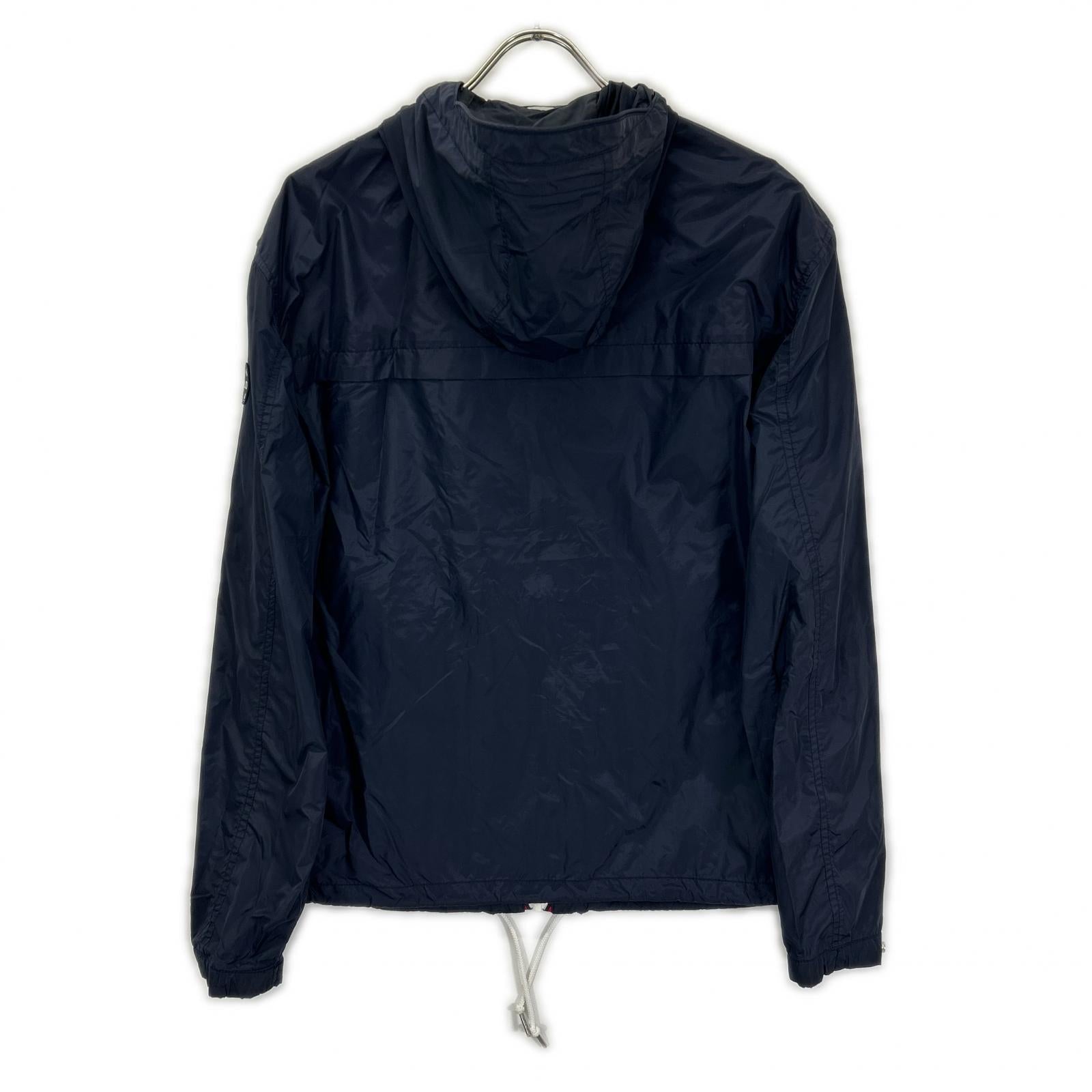 POLObyRalphLauren ポロラルフローレン ネイビー フルジップ 袖口ボタン ナイロンフーデッドジャケット ジャケット