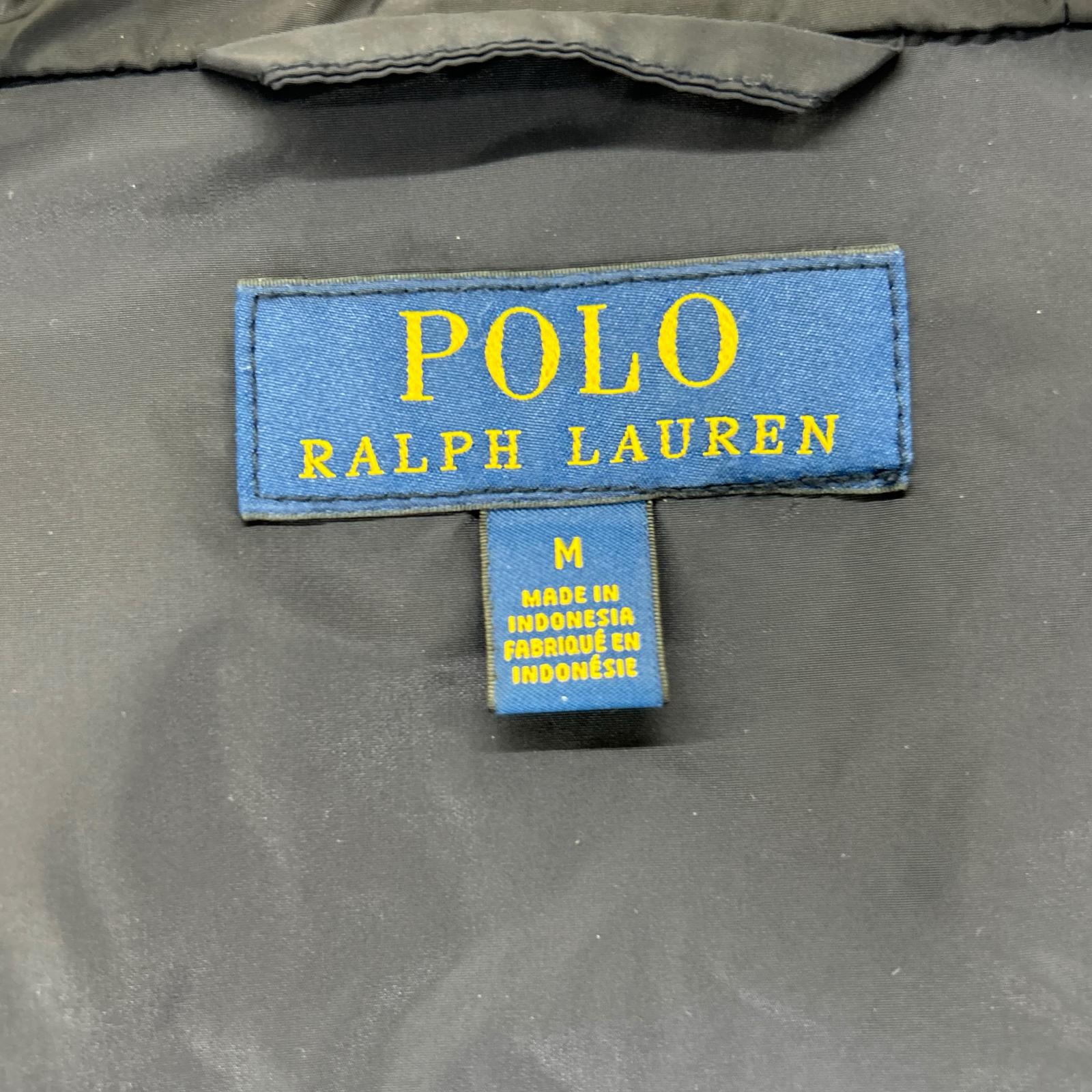 POLObyRalphLauren ポロラルフローレン ネイビー フルジップ 袖口ボタン ナイロンフーデッドジャケット ジャケット