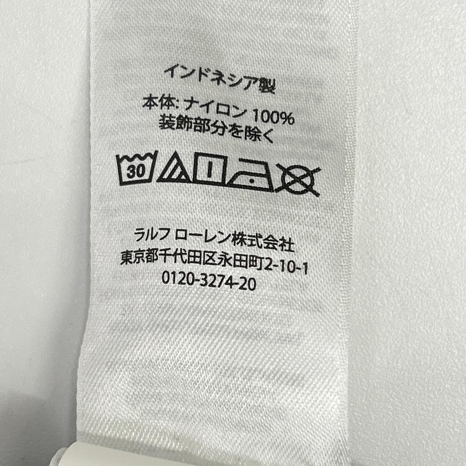 POLObyRalphLauren ポロラルフローレン ネイビー フルジップ 袖口ボタン ナイロンフーデッドジャケット ジャケット