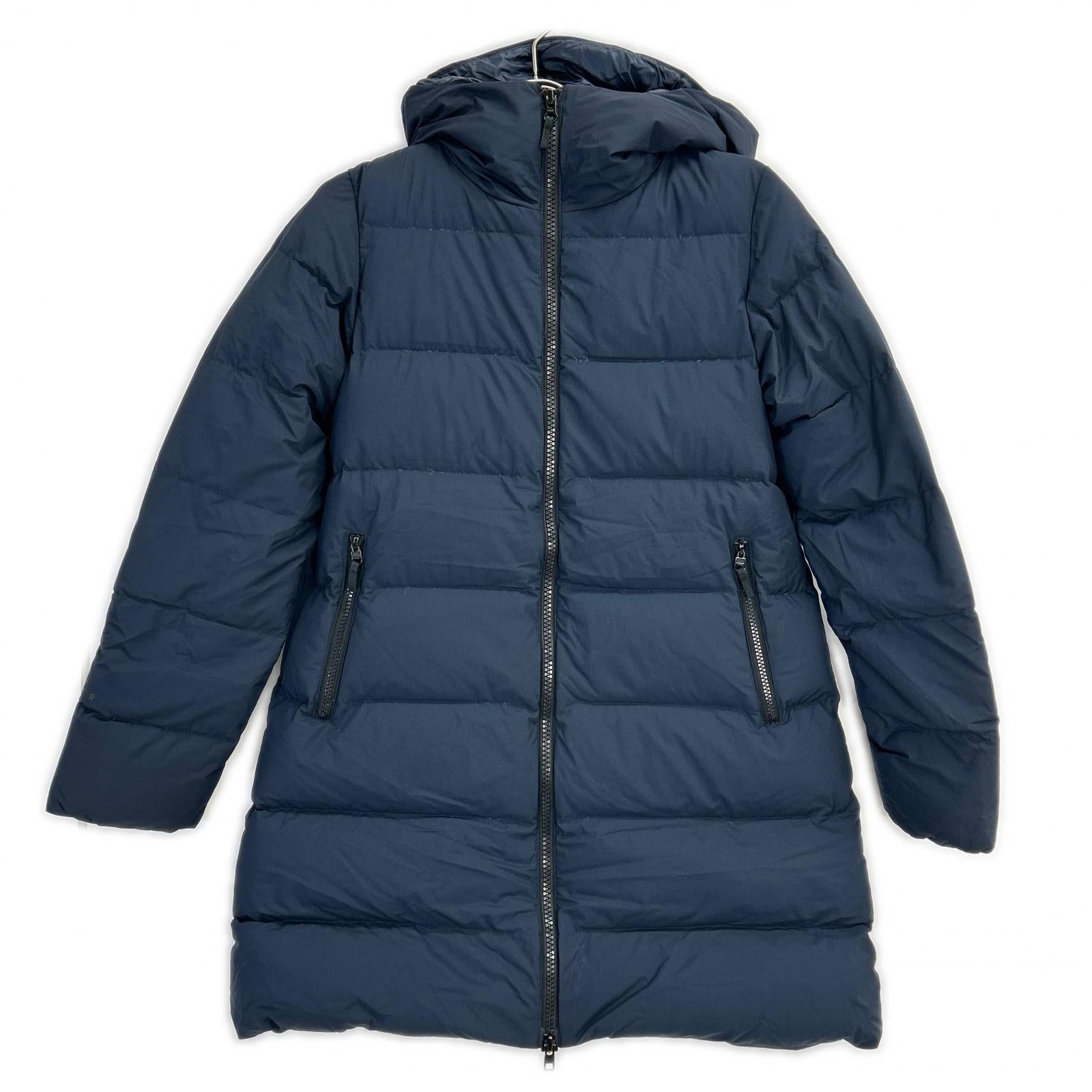 THE NORTH FACE ノースフェイス DW91663 ネイビー ナイロン ウィンドストッパーダウンシェルコート コート
