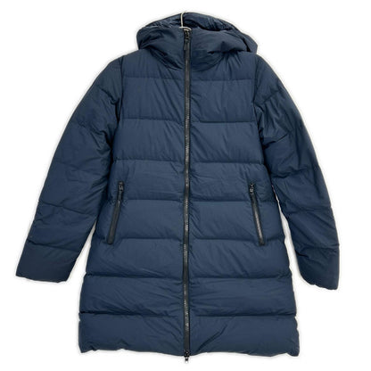 THE NORTH FACE ノースフェイス DW91663 ネイビー ナイロン ウィンドストッパーダウンシェルコート コート