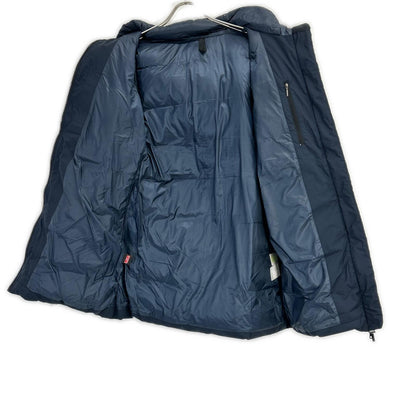 THE NORTH FACE ノースフェイス DW91663 ネイビー ナイロン ウィンドストッパーダウンシェルコート コート
