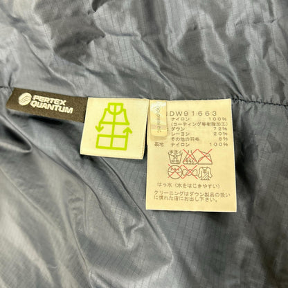 THE NORTH FACE ノースフェイス DW91663 ネイビー ナイロン ウィンドストッパーダウンシェルコート コート