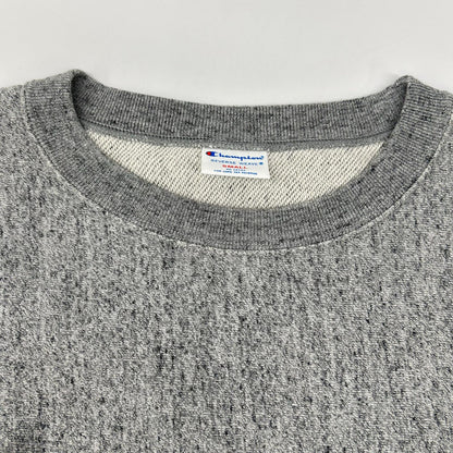 Champion チャンピオン グレー クルーネック リバースウィーブ スウェットシャツ トップス