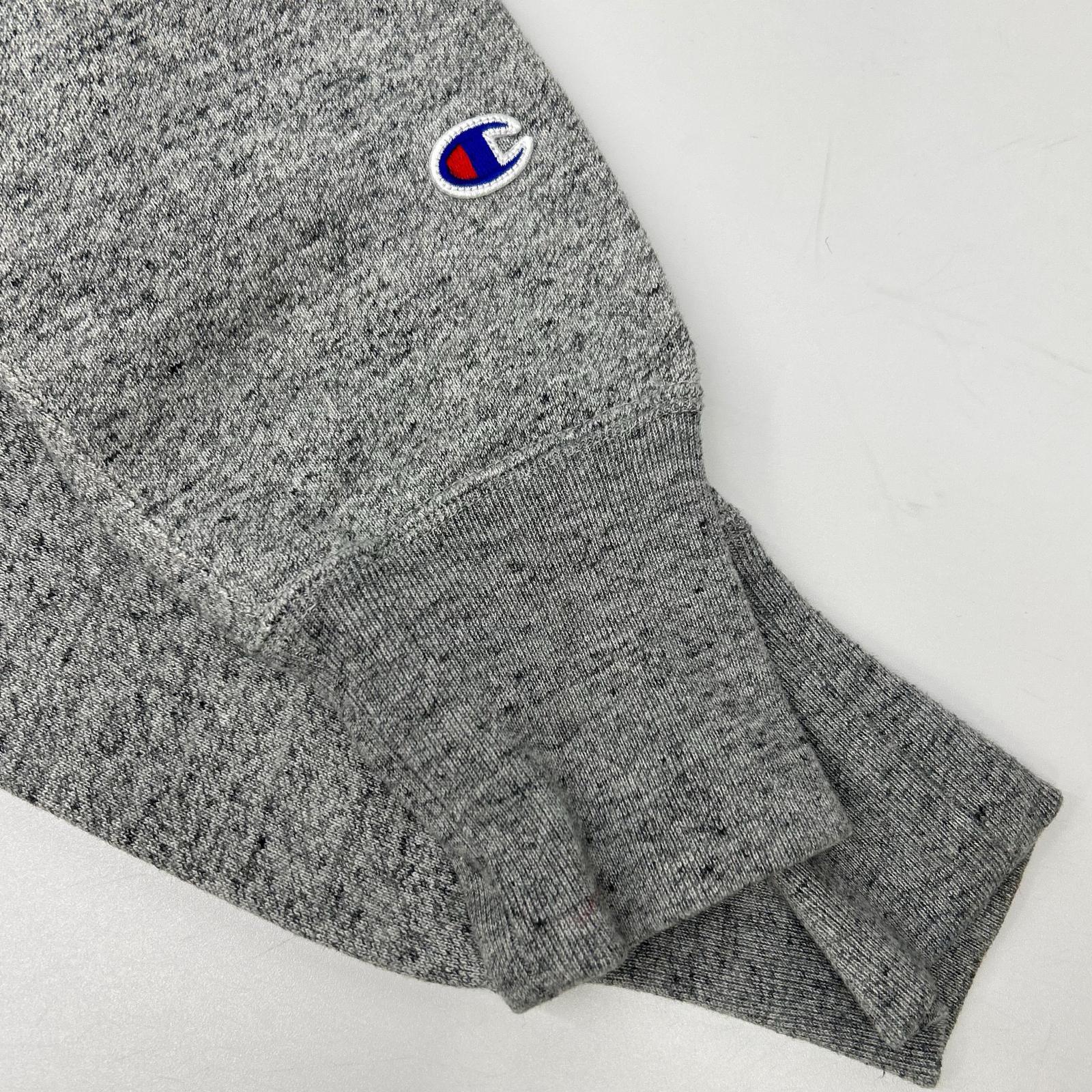Champion チャンピオン グレー クルーネック リバースウィーブ スウェットシャツ トップス