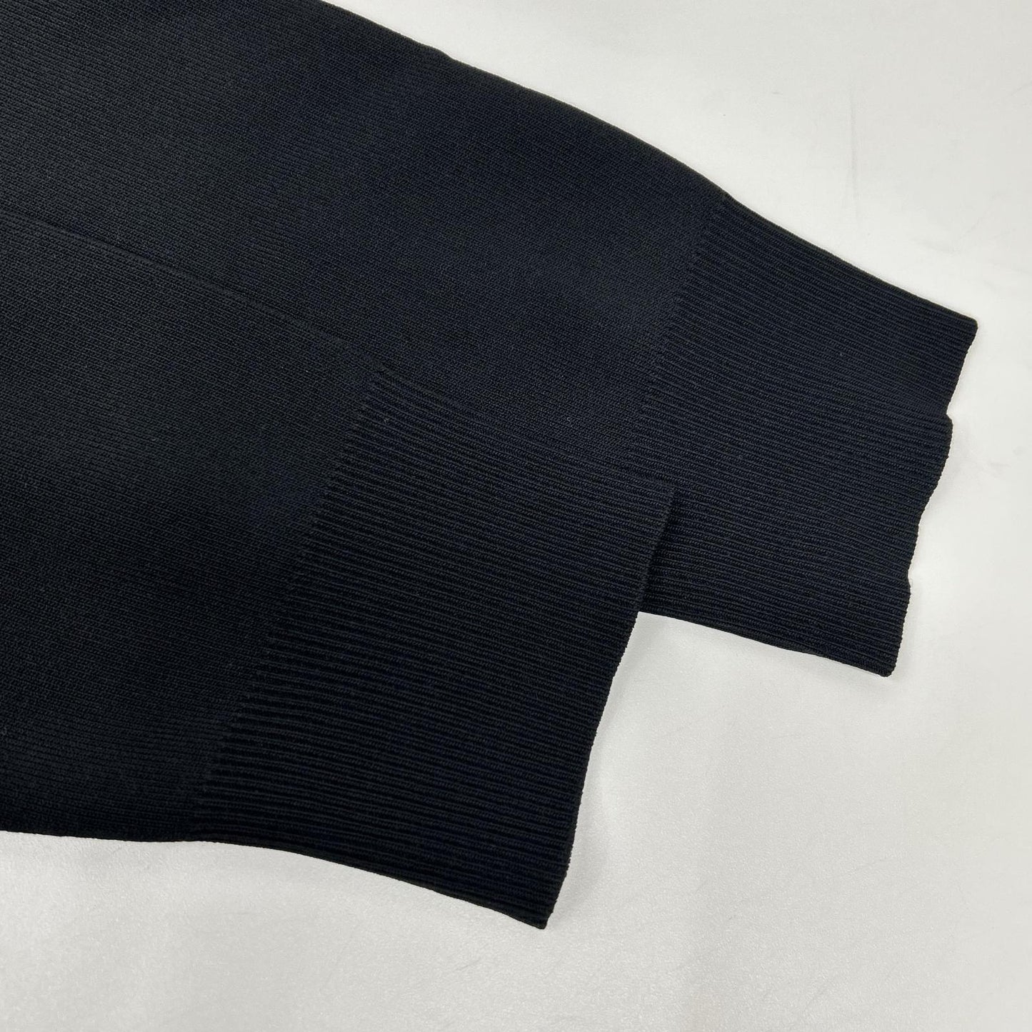UNITED ARROWS ユナイテッドアローズ チャコール エンブロティアードコンビニット トップス