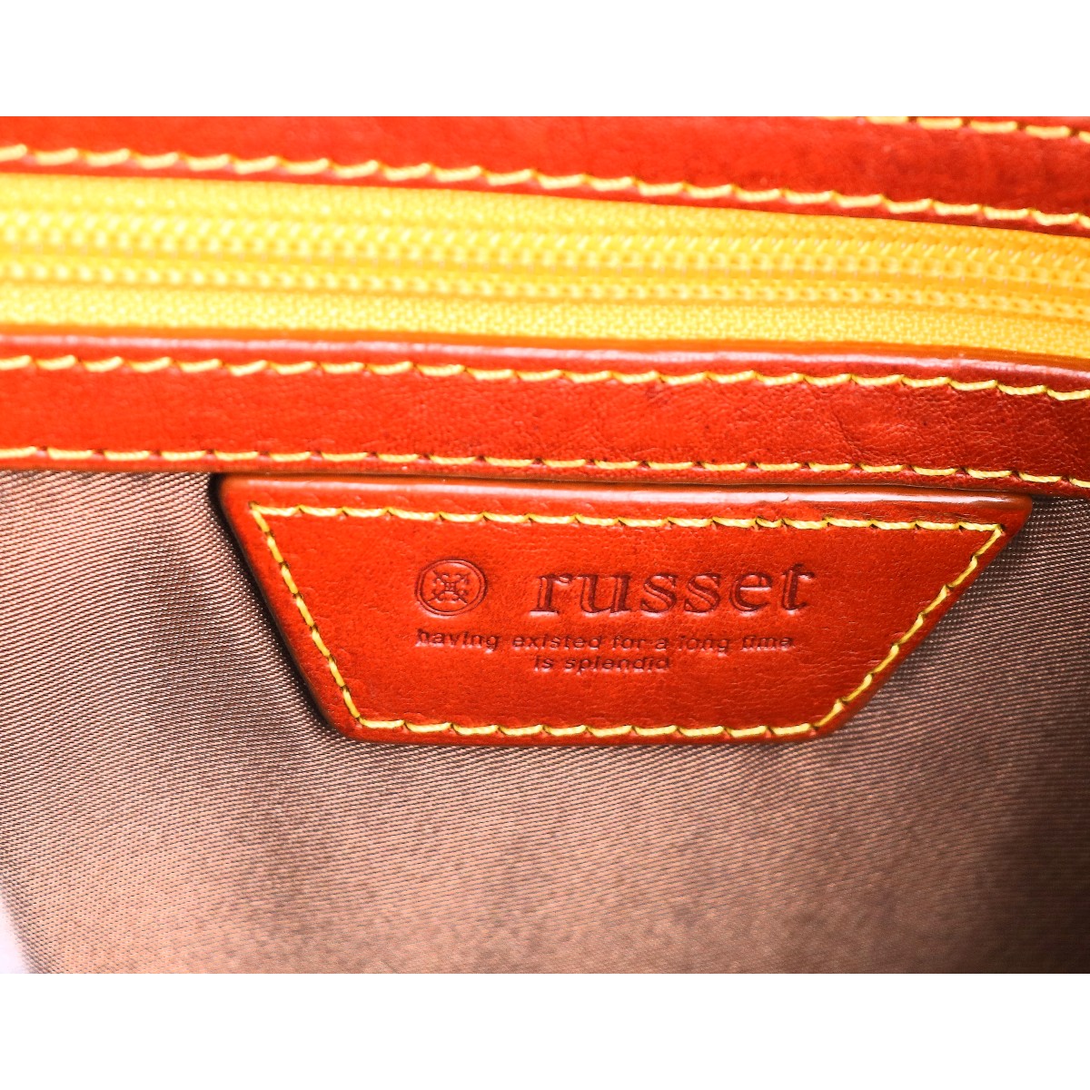 russet ラシット キルティング ミニポーチ付 ホーボーバッグ/ トートバッグ