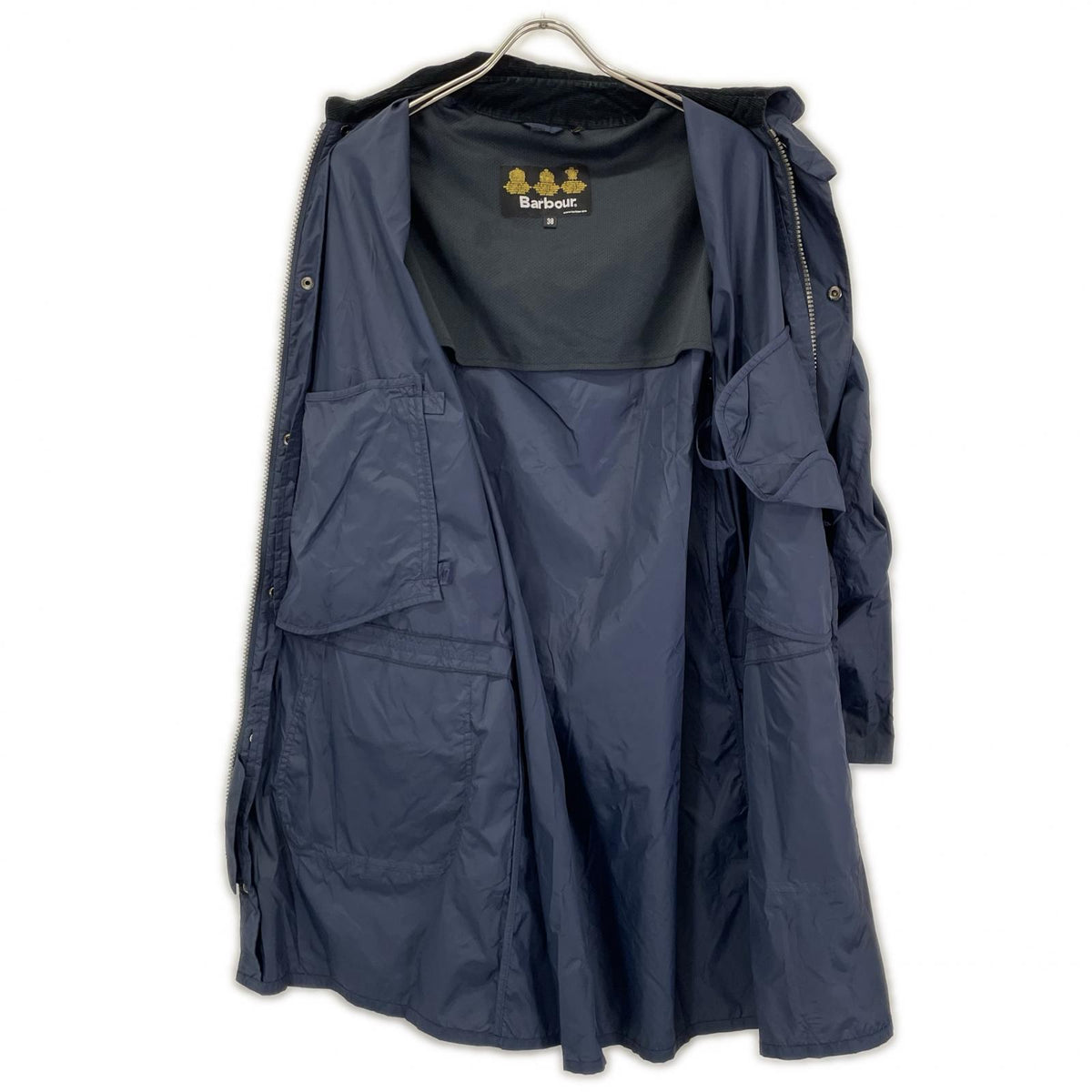 Barbour バブアー 1701104 ネイビー SL Border ナイロンコート コート