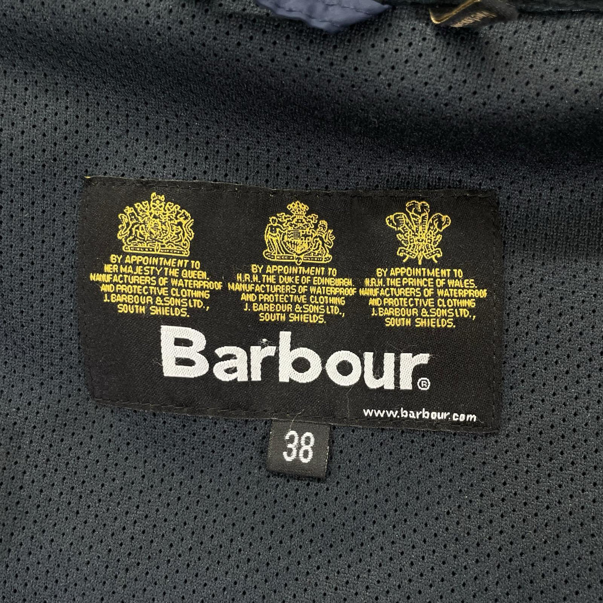 Barbour バブアー 1701104 ネイビー SL Border ナイロンコート コート