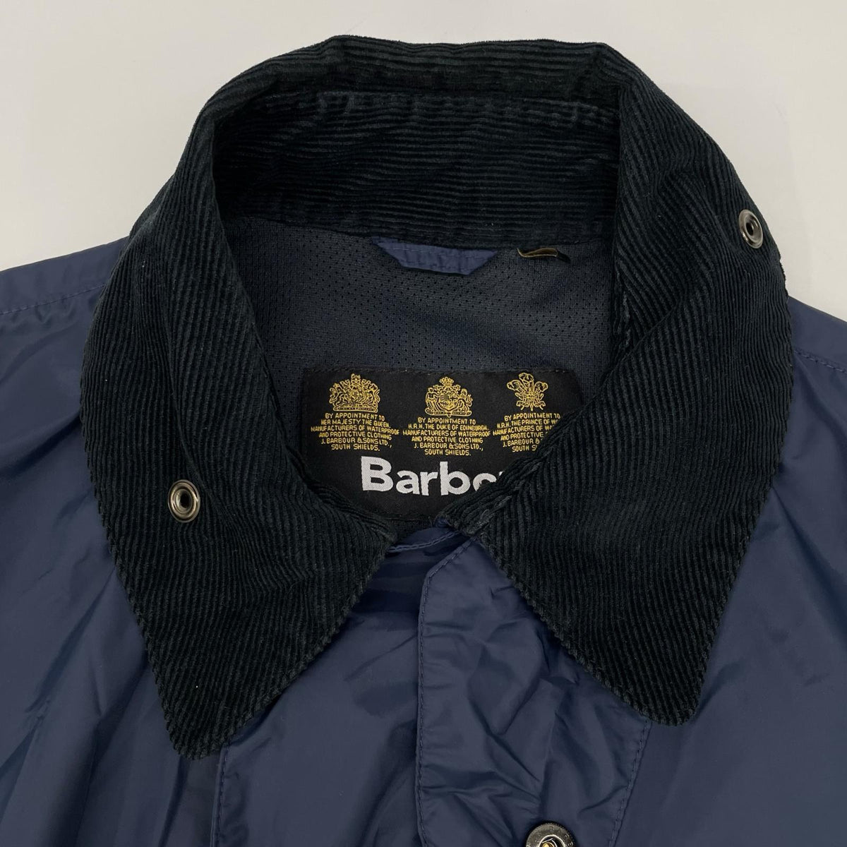 Barbour バブアー 1701104 ネイビー SL Border ナイロンコート コート