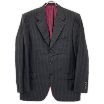 Brioni Brioni black pinstripe 3B tailored jacket