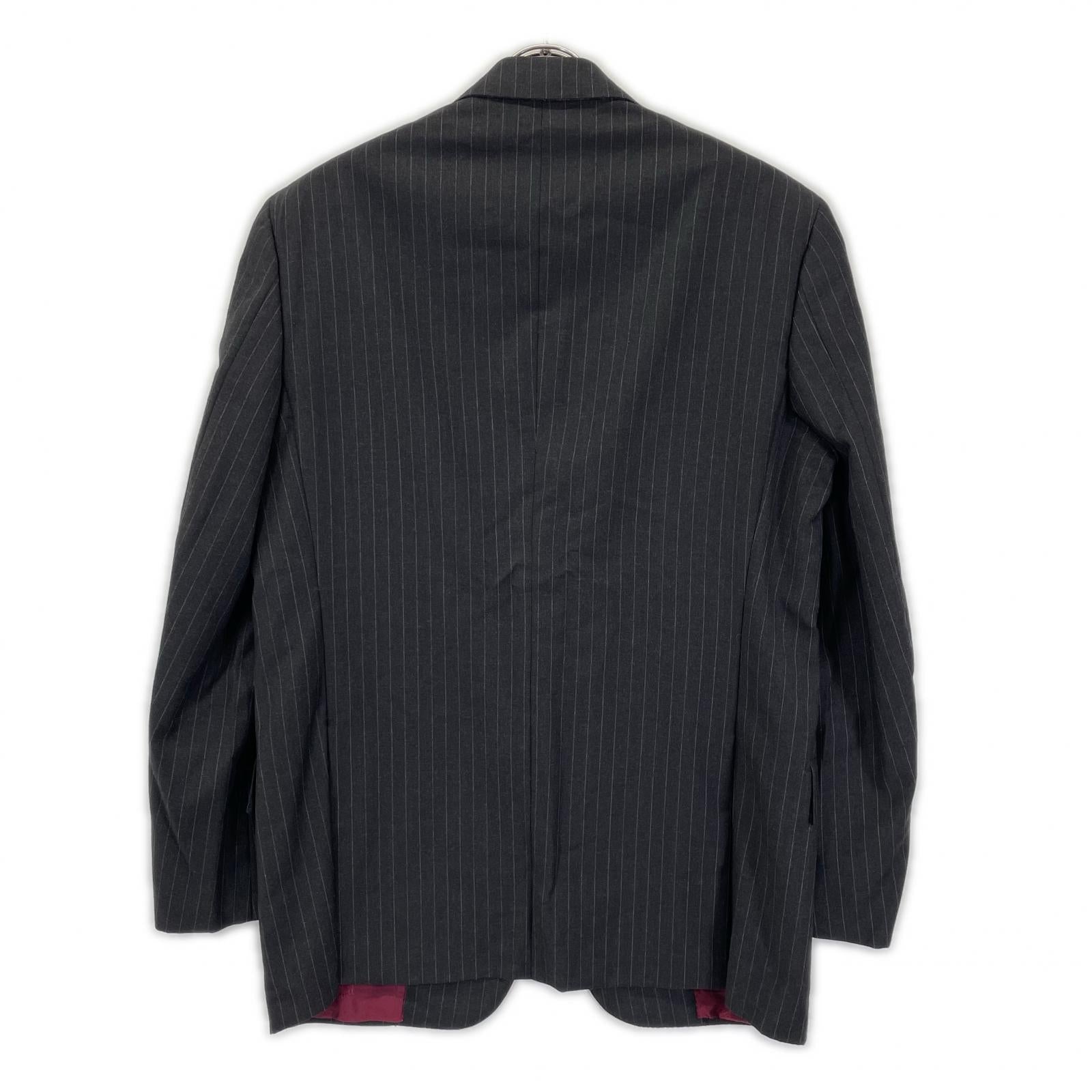 Brioni ブリオーニ ブラック ピンストライプ 3B テーラードジャケット ジャケット