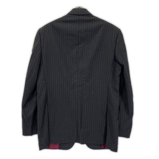Brioni ブリオーニ ブラック ピンストライプ 3B テーラードジャケット ジャケット