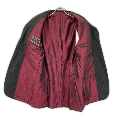 Brioni Brioni black pinstripe 3B tailored jacket