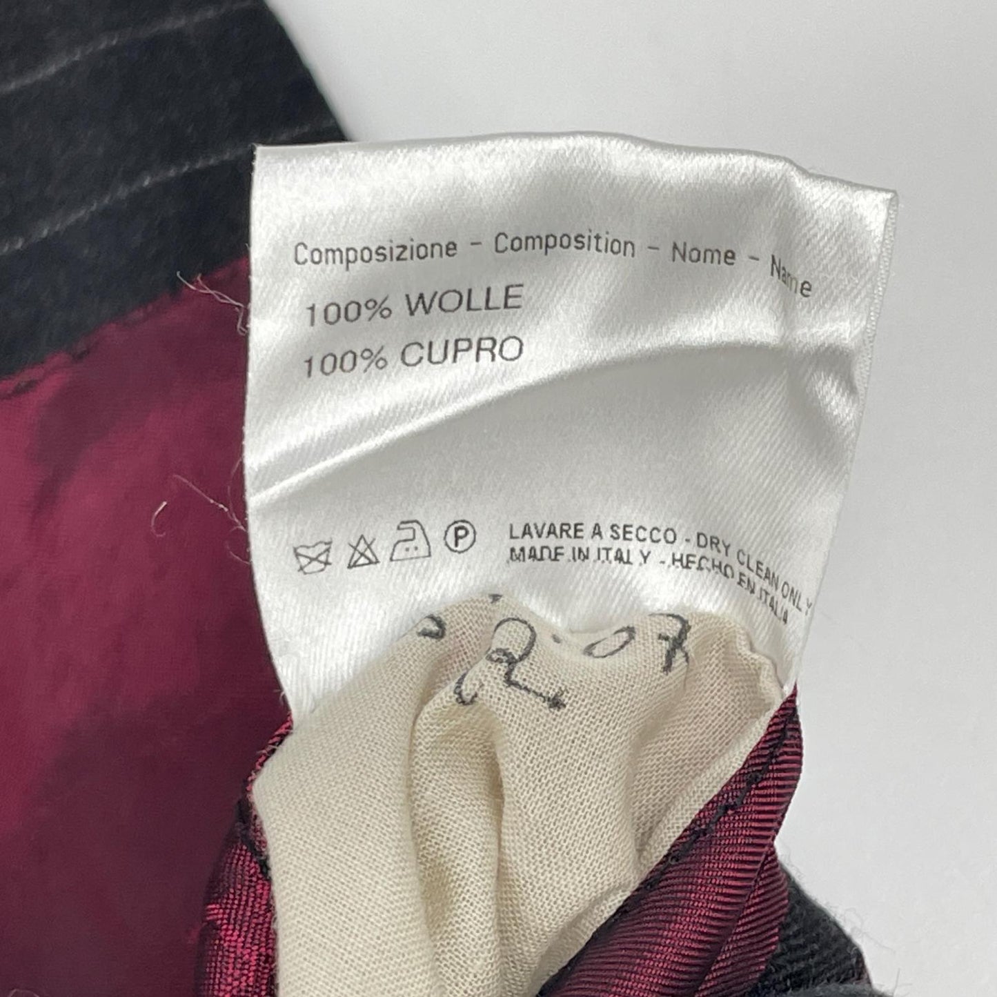 Brioni ブリオーニ ブラック ピンストライプ 3B テーラードジャケット ジャケット